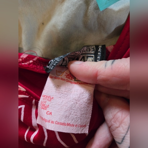 Floral Red Mini Dress - Picture 8 of 8